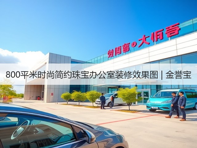800平米时尚简约珠宝办公室装修效果图 | 金誉宝(图1) 800平米时尚简约珠宝办公室装修效果图 | 金誉宝(图1)