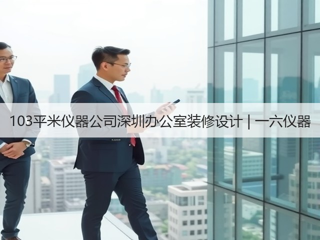 103平米仪器公司深圳办公室装修设计 | 一六仪器(图2) 103平米仪器公司深圳办公室装修设计 | 一六仪器(图2)