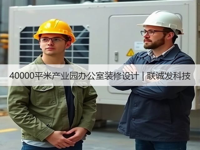 40000平米产业园办公室装修设计 | 联诚发科技(图3)
