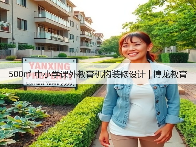 500㎡ 中小学课外教育机构装修设计 | 博龙教育(图1) 500㎡ 中小学课外教育机构装修设计 | 博龙教育(图1)