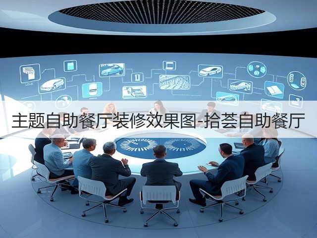 主题自助餐厅装修效果图-拾荟自助餐厅(图2)