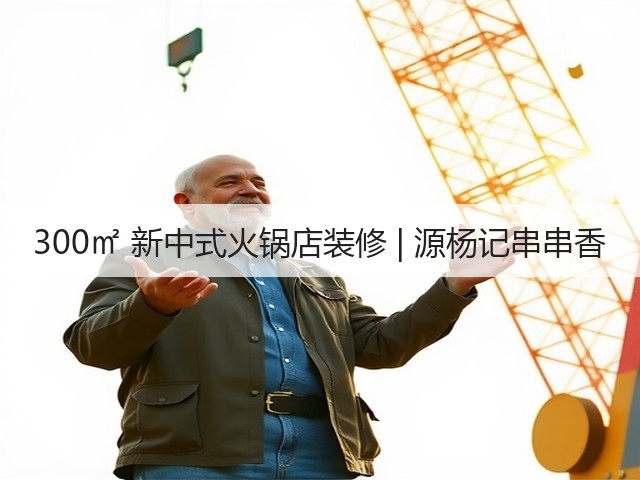 300㎡ 新中式火锅店装修 | 源杨记串串香(图1)