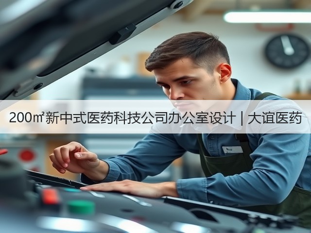 200㎡新中式医药科技公司办公室设计 | 大谊医药(图1) 200㎡新中式医药科技公司办公室设计 | 大谊医药(图1)