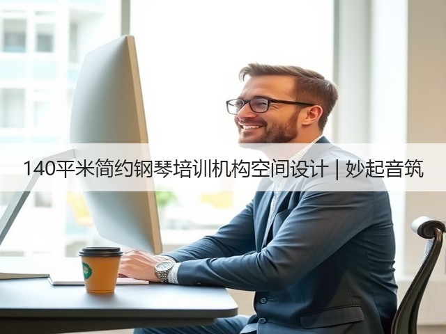 140平米简约钢琴培训机构空间设计 | 妙起音筑(图3) 140平米简约钢琴培训机构空间设计 | 妙起音筑(图3)