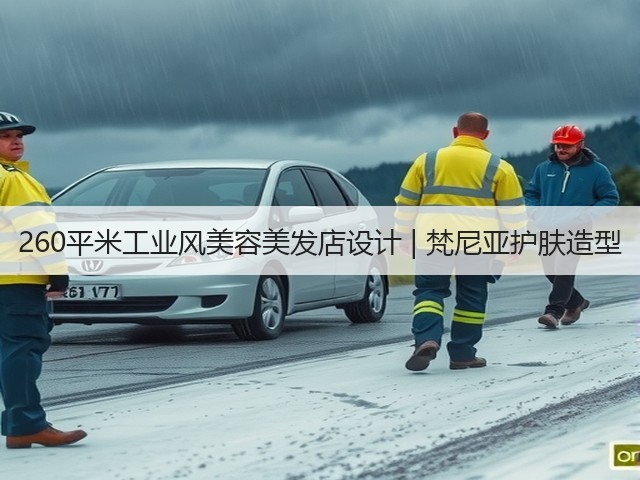 260平米工业风美容美发店设计 | 梵尼亚护肤造型(图2) 260平米工业风美容美发店设计 | 梵尼亚护肤造型(图2)