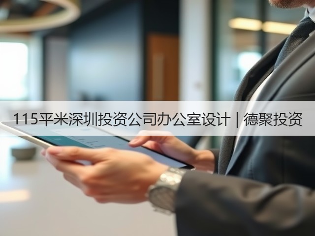 115平米深圳投资公司办公室设计 | 德聚投资(图2) 115平米深圳投资公司办公室设计 | 德聚投资(图2)