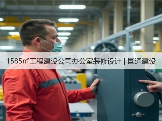 1585㎡工程建设公司办公室装修设计 | 国通建设(图2) 1585㎡工程建设公司办公室装修设计 | 国通建设(图2)