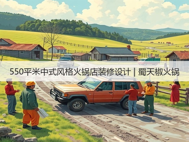 550平米中式风格火锅店装修设计 | 蜀天椒火锅(图3)