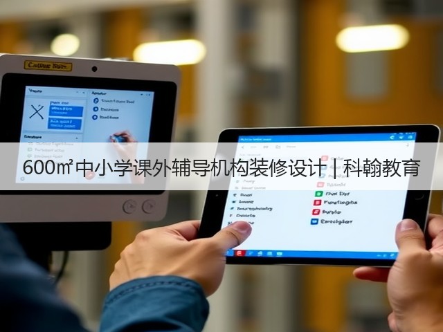 600㎡中小学课外辅导机构装修设计 | 科翰教育(图2)