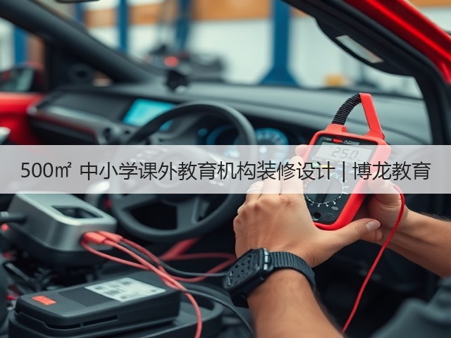 500㎡ 中小学课外教育机构装修设计 | 博龙教育(图2) 500㎡ 中小学课外教育机构装修设计 | 博龙教育(图2)