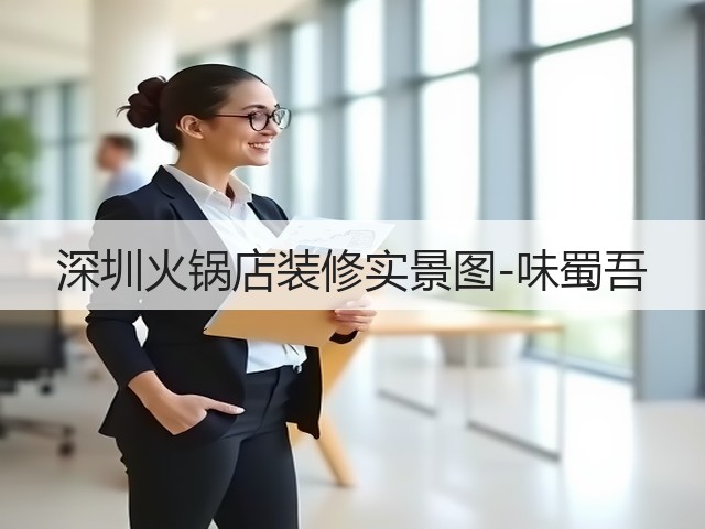 深圳火锅店装修实景图-味蜀吾(图2) 深圳火锅店装修实景图-味蜀吾(图2)