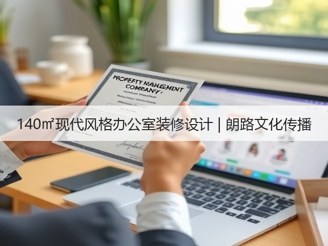 140㎡现代风格办公室装修设计 | 朗路文化传播(图3) 140㎡现代风格办公室装修设计 | 朗路文化传播(图3)