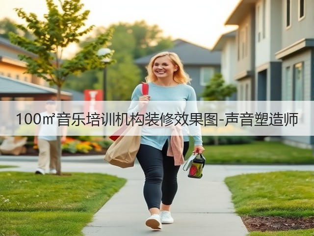 100㎡音乐培训机构装修效果图-声音塑造师(图2)