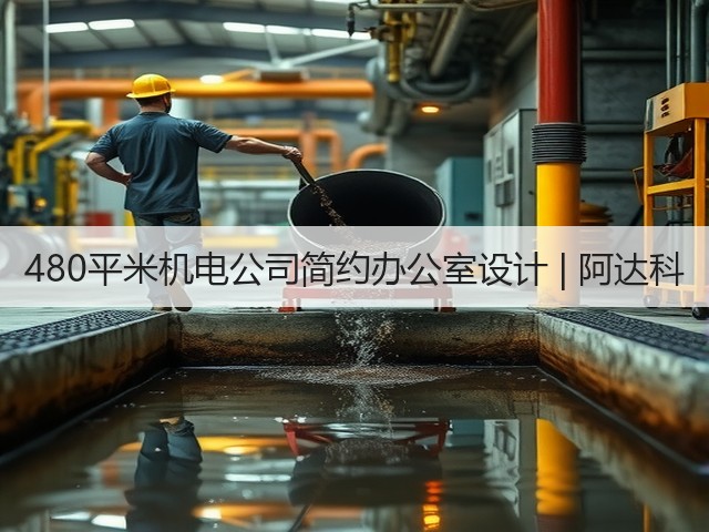 480平米机电公司简约办公室设计 | 阿达科(图3) 480平米机电公司简约办公室设计 | 阿达科(图3)