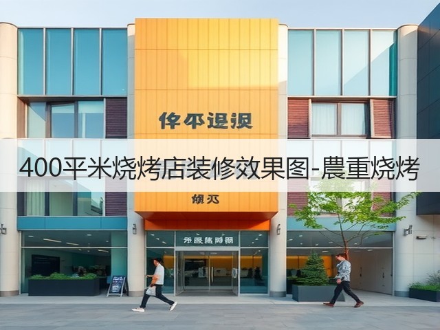 400平米烧烤店装修效果图-農重烧烤(图1) 400平米烧烤店装修效果图-農重烧烤(图1)