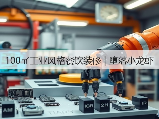 100㎡工业风格餐饮装修 | 堕落小龙虾(图3) 100㎡工业风格餐饮装修 | 堕落小龙虾(图3)