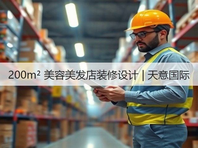 200m² 美容美发店装修设计 | 天意国际(图2) 200m² 美容美发店装修设计 | 天意国际(图2)