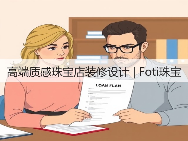 高端质感珠宝店装修设计 | Foti珠宝(图1) 高端质感珠宝店装修设计 | Foti珠宝(图1)
