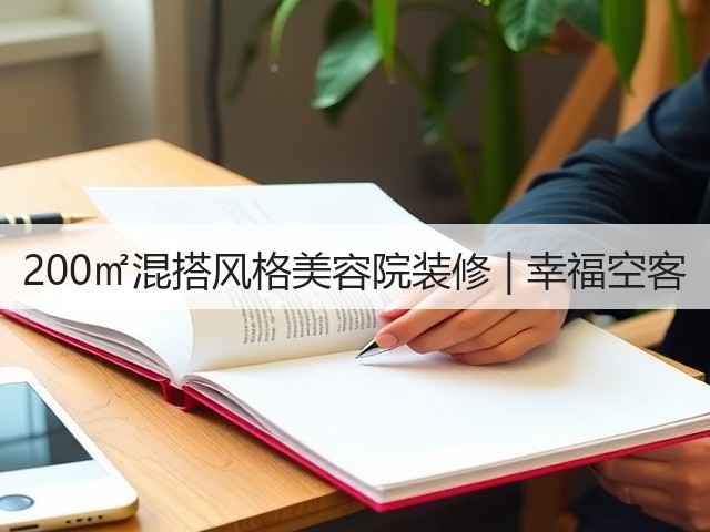 200㎡混搭风格美容院装修 | 幸福空客(图3) 200㎡混搭风格美容院装修 | 幸福空客(图3)