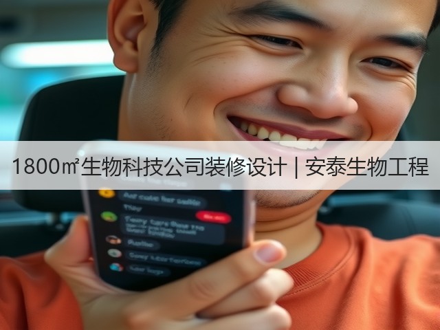 1800㎡生物科技公司装修设计 | 安泰生物工程(图3)