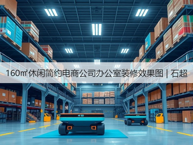 160㎡休闲简约电商公司办公室装修效果图 | 石超(图3) 160㎡休闲简约电商公司办公室装修效果图 | 石超(图3)