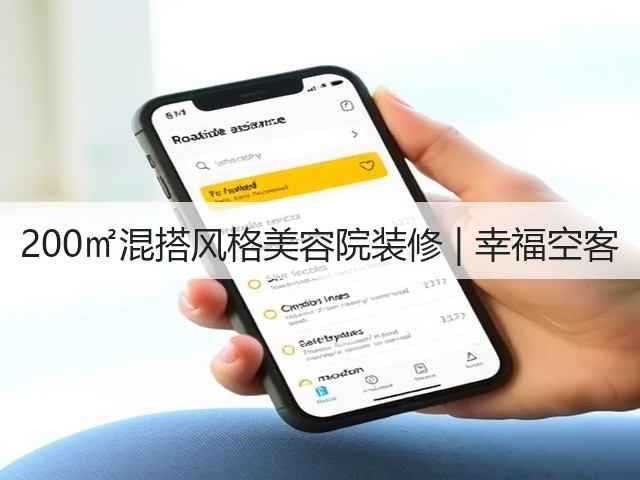 200㎡混搭风格美容院装修 | 幸福空客(图1) 200㎡混搭风格美容院装修 | 幸福空客(图1)