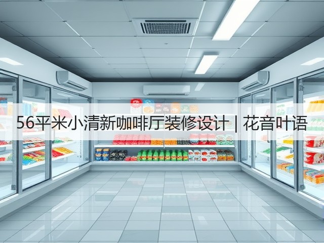 56平米小清新咖啡厅装修设计 | 花音叶语(图3) 56平米小清新咖啡厅装修设计 | 花音叶语(图3)