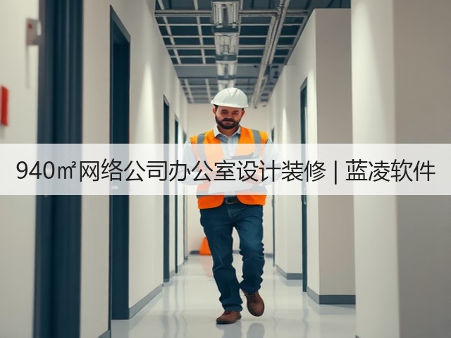 940㎡网络公司办公室设计装修 | 蓝凌软件(图1) 940㎡网络公司办公室设计装修 | 蓝凌软件(图1)