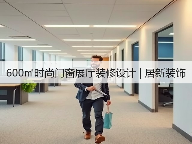 600㎡时尚门窗展厅装修设计 | 居新装饰(图1) 600㎡时尚门窗展厅装修设计 | 居新装饰(图1)