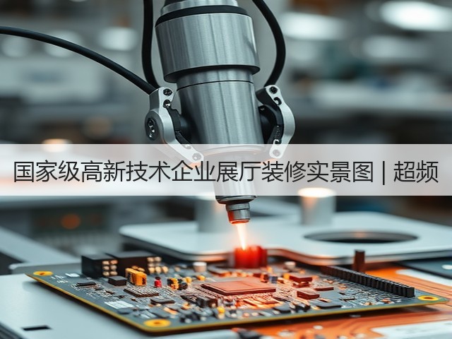 国家级高新技术企业展厅装修实景图 | 超频(图3) 国家级高新技术企业展厅装修实景图 | 超频(图3)