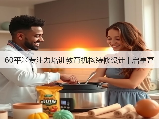 60平米专注力培训教育机构装修设计 | 启享吾(图1) 60平米专注力培训教育机构装修设计 | 启享吾(图1)