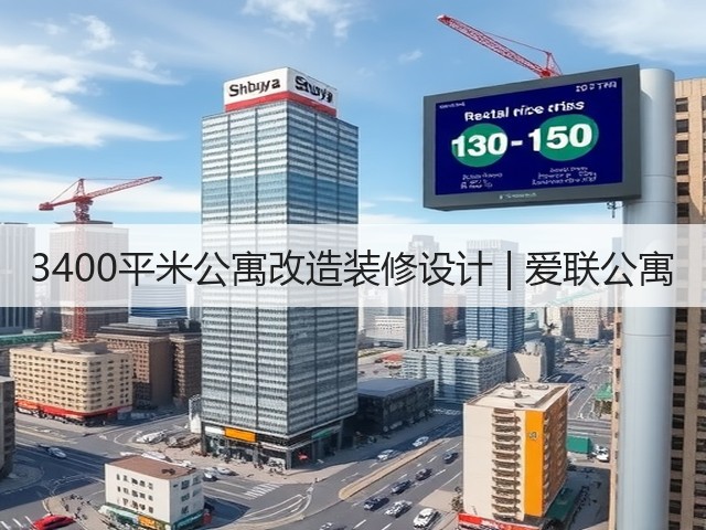 3400平米公寓改造装修设计 | 爱联公寓(图3)