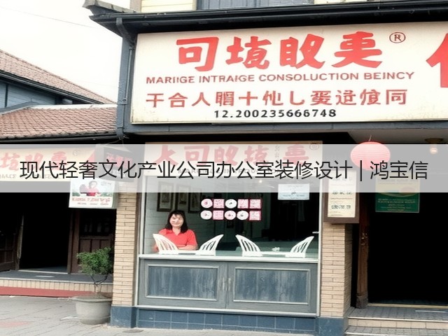 现代轻奢文化产业公司办公室装修设计 | 鸿宝信(图1) 现代轻奢文化产业公司办公室装修设计 | 鸿宝信(图1)